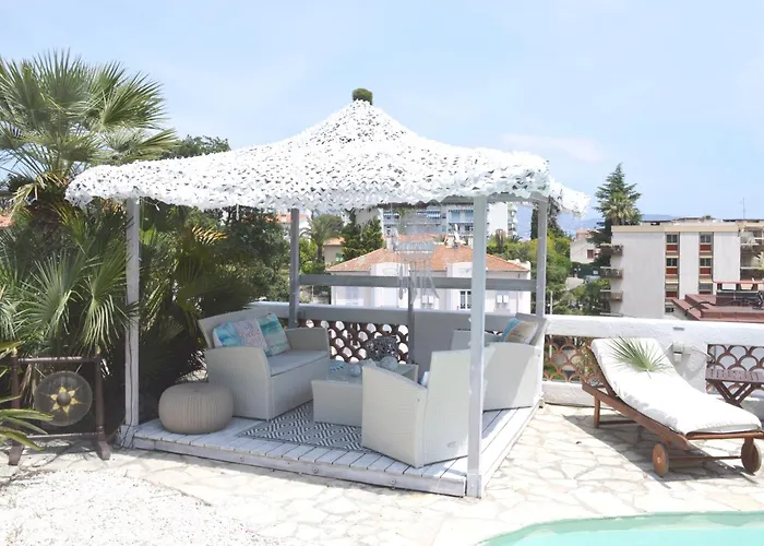 Apartmán Le Mazet, Nice, Piscine, Vue Mer, Promenade Des Anglais, Baie Des Anges