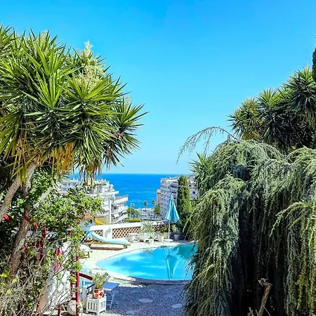 Le Mazet, Nice, Piscine, Vue Mer, Promenade Des Anglais, Baie Des Anges * 니스